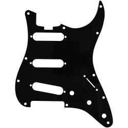 Foto van Fender elite strat s-s-s pickguard black slagplaat voor fender american elite stratocaster