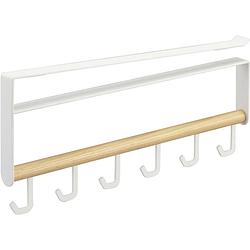 Foto van Yamazaki under shelf kitchen tool hook - tosca - white