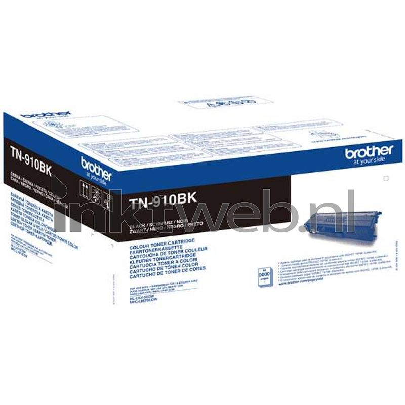 Foto van Brother tn-910bk zwart toner