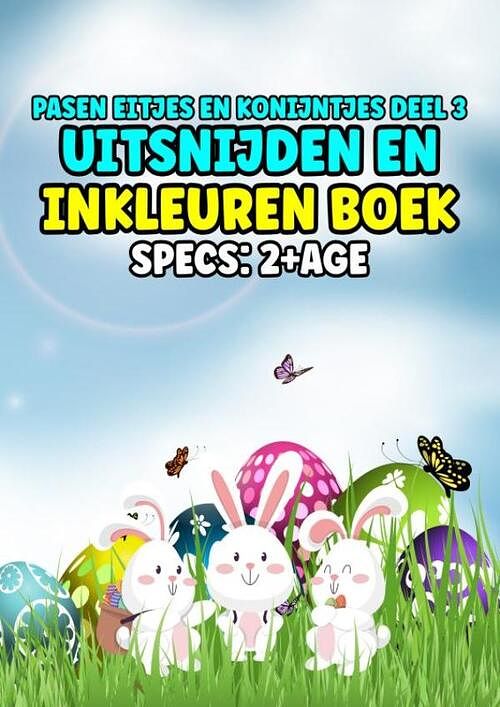 Foto van Pasen eitjes en konijntjes deel 3 - dhr hugo elena - paperback (9789403693163)