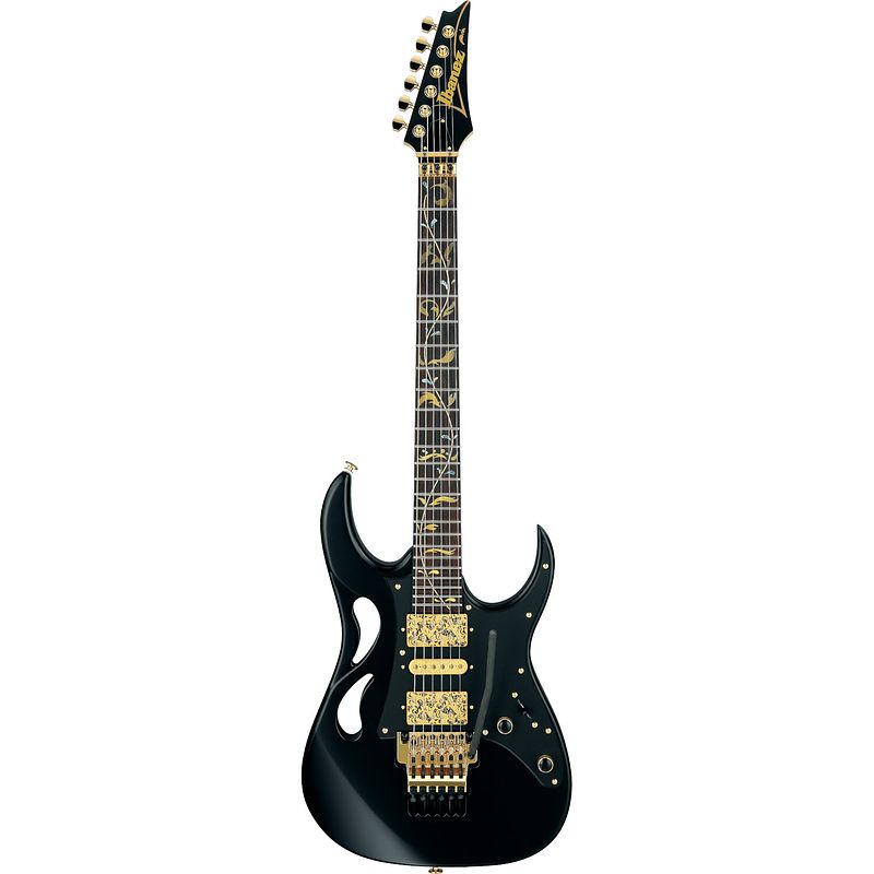 Foto van Ibanez pia3761-xb onyx black steve vai signature elektrische gitaar