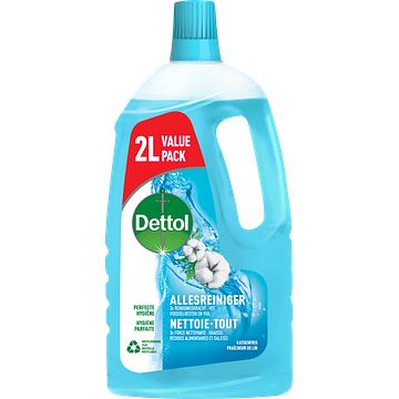 Foto van Dettol allesreiniger katoenfris value pack 2l bij jumbo