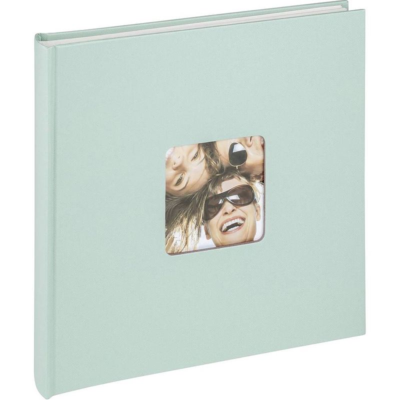 Foto van Walther+ design fa-205-a fotoalbum (b x h) 26 cm x 25 cm groen 40 bladzijden