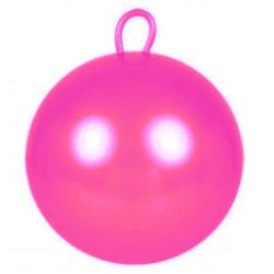 Foto van Skippybal roze 60 cm voor kinderen - buitenspeelgoed voor kids - skippyballen
