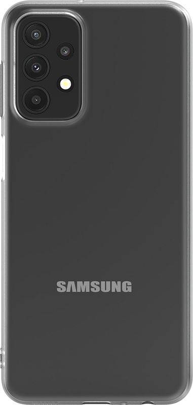 Foto van Bluebuilt soft case samsung galaxy a23 back cover transparant