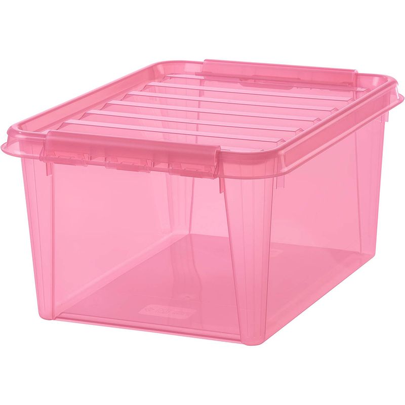 Foto van Smartstore opbergbox colour 32 liter polypropyleen roze