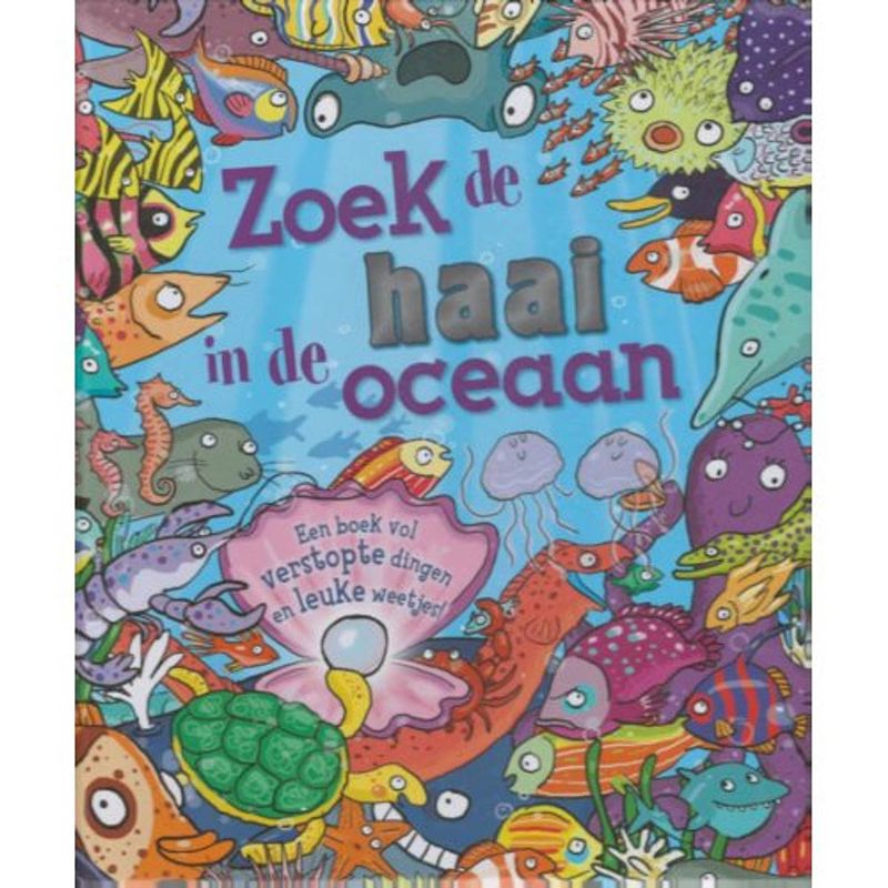 Foto van Zoek de haai in de oceaan