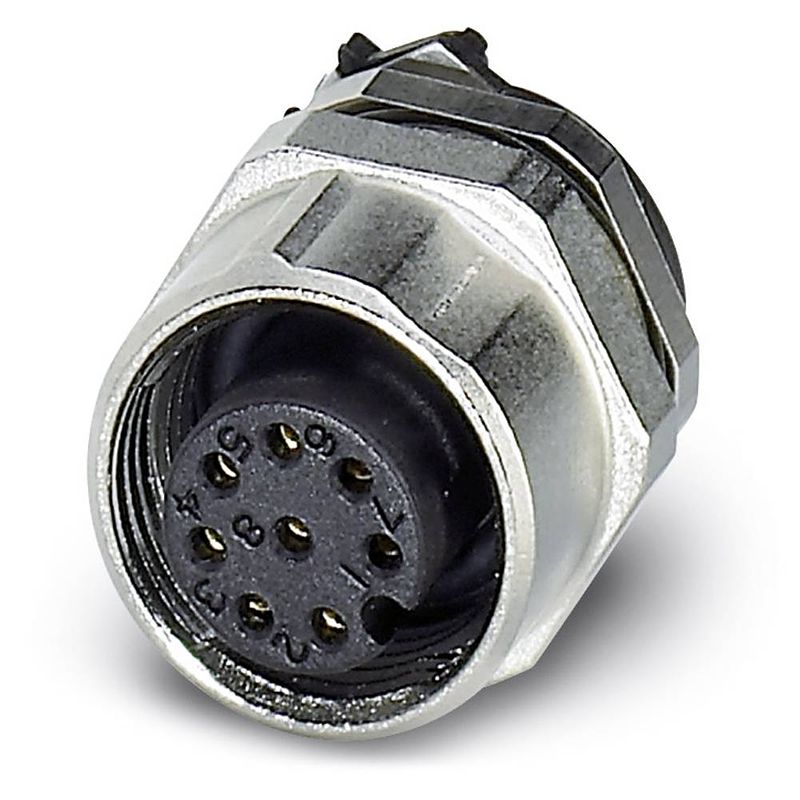 Foto van Phoenix contact 1557549 sensor/actuator steekconnector m12 aantal polen: 8 bus, inbouw 60 stuk(s)