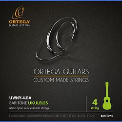 Foto van Ortega uwny-4-ba nylon snarenset voor bariton ukelele