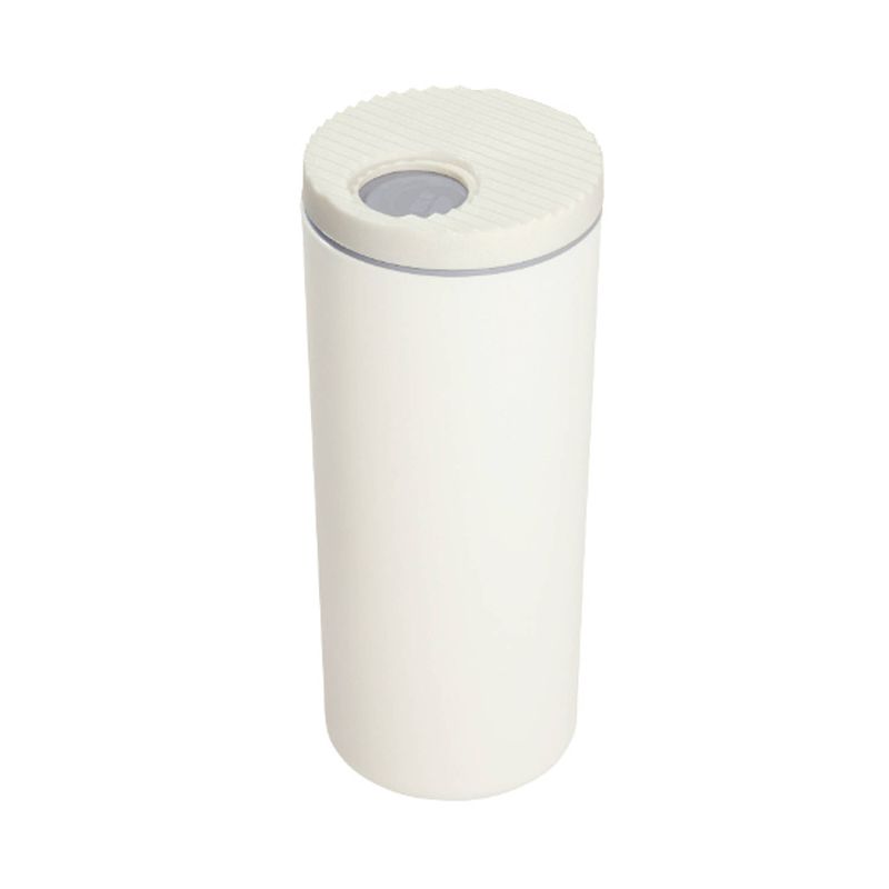 Foto van Idesign - dispenser voor vochtige doekjes, smal, kunststof, beige/grijs - idesign id clean