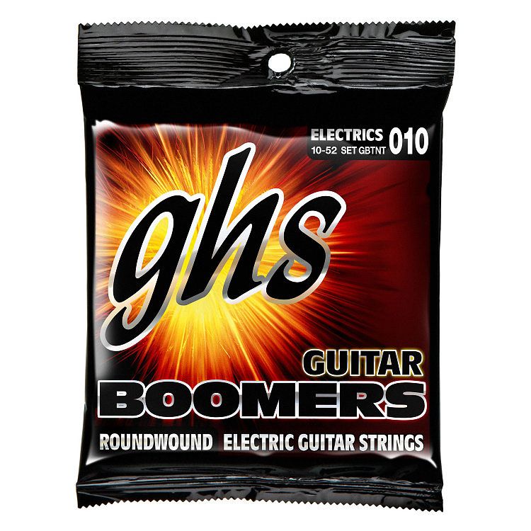 Foto van Ghs gbtnt boomers thin-thick snarenset voor elektrische gitaar