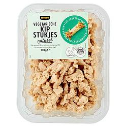 Foto van Jumbo vegetarische kipstukjes naturel 300g