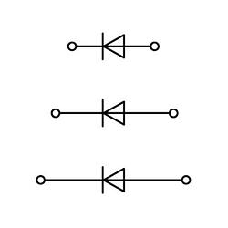 Foto van Wago 870-596/281-673 diodeklem 3-etages 5 mm spanveer toewijzing: l grijs 50 stuk(s)