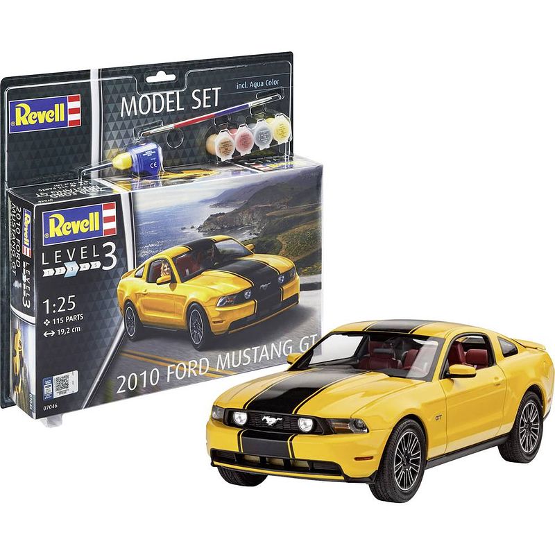 Foto van Revell 67046 2010 ford mustang gt auto (bouwpakket) 1:25