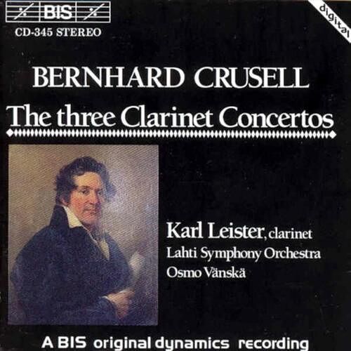 Foto van Crusell: clarinet concerto in f minor - cd (7318590003459)