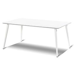 Foto van Hartman tuintafel sophie studio hpl - l170 x b100 x h75 cm - wit