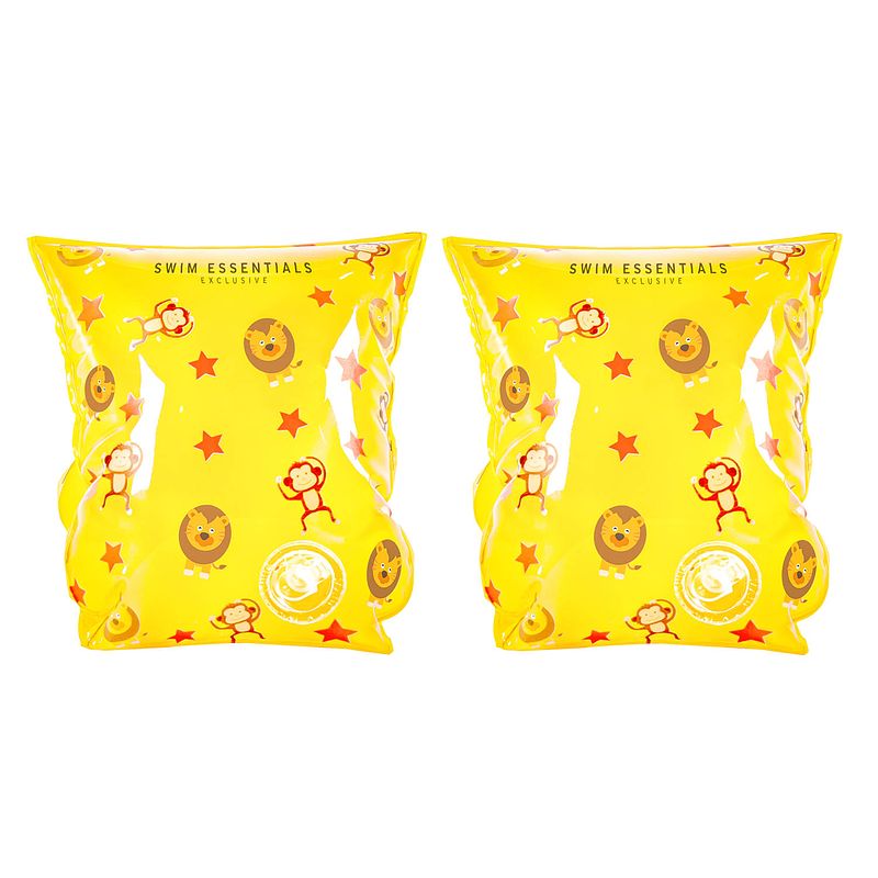 Foto van Swim essentials yellow circus - inflatable swimming armbands 2-6 years