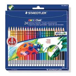 Foto van Staedtler kleurpotlood noris club uitgombaar 24 potloden