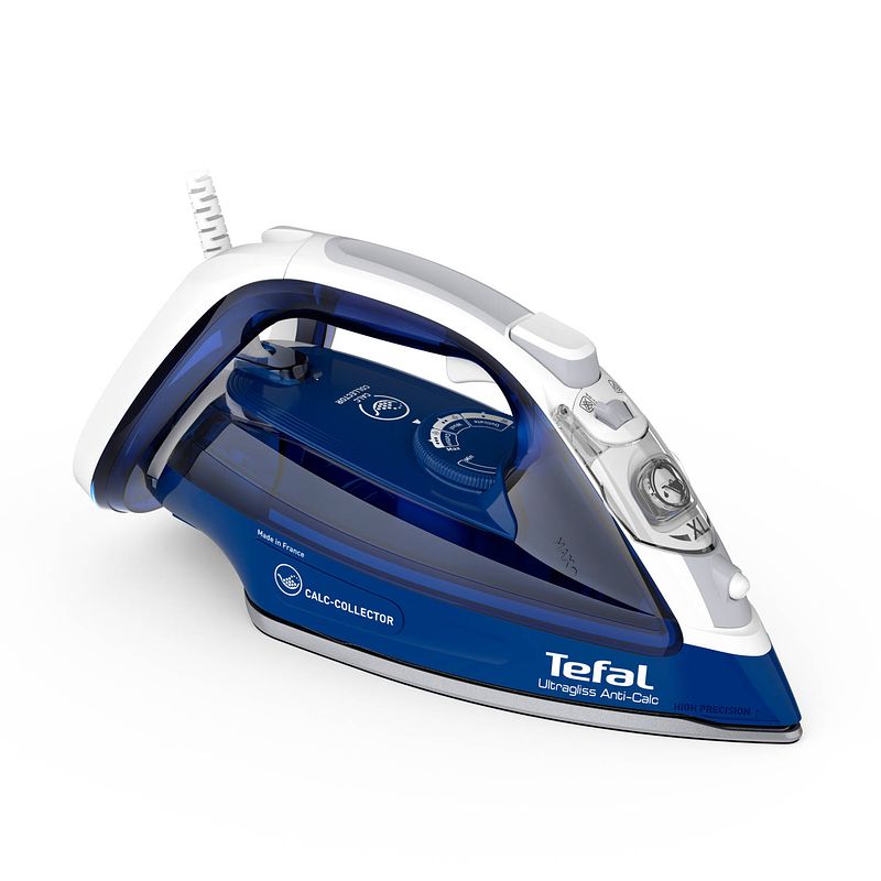 Foto van Tefal stoomstrijkijzer ultragliss anti-calc fv4998