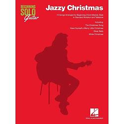 Foto van Hal leonard - beginning solo guitar: jazzy christmas