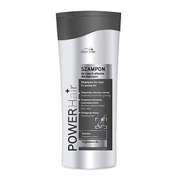 Foto van Power hair shampoo voor grijs haar voor mannen 200ml