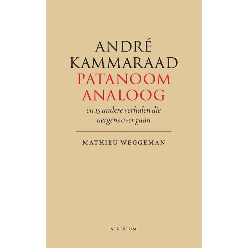 Foto van André kammaraad, patanoom-analoog