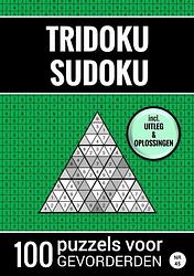 Foto van Tridoku sudoku - 100 puzzels voor gevorderden - nr. 45 - sudoku puzzelboeken - paperback (9789464809763)