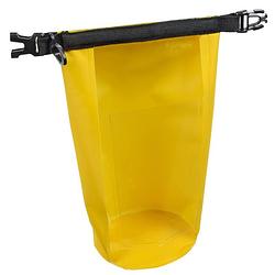 Foto van Waterdichte tas geel 2 liter - strandtassen