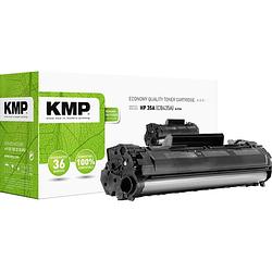 Foto van Kmp h-t153 tonercassette vervangt hp 35a, cb435a zwart 1500 bladzijden compatibel toner