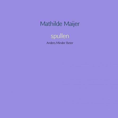 Foto van Spullen - mathilde maijer - paperback (9789402119121)