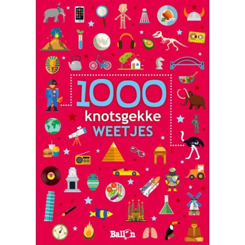 Foto van 1000 knotsgekke weetjes - weetjesboeken