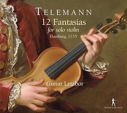 Foto van 12 fantasias for solo violin - cd (7619990104297)