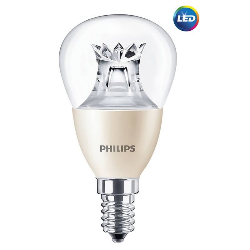 Foto van Philips led kogellamp e14 6-40w helder 2200-2700k dimtone 470lm