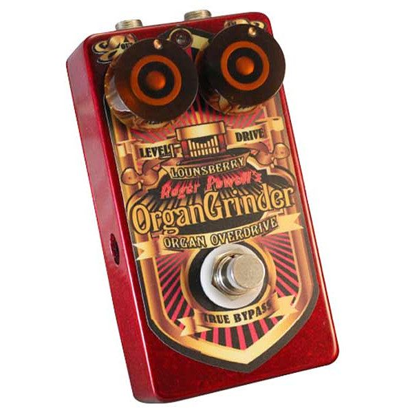 Foto van Lounsberry pedals ogo-1 organ grinder analoge preamp / overdrive