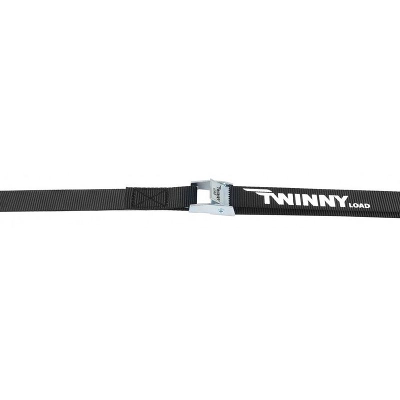 Foto van Twinny load spanband met snelsluiting 5 meter zwart