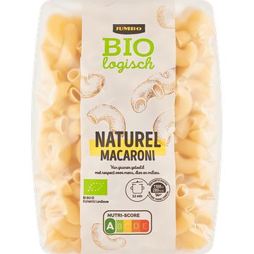 Foto van Jumbo biologische naturel macaroni 500g