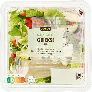 Foto van Jumbo groene salade grieks 300g