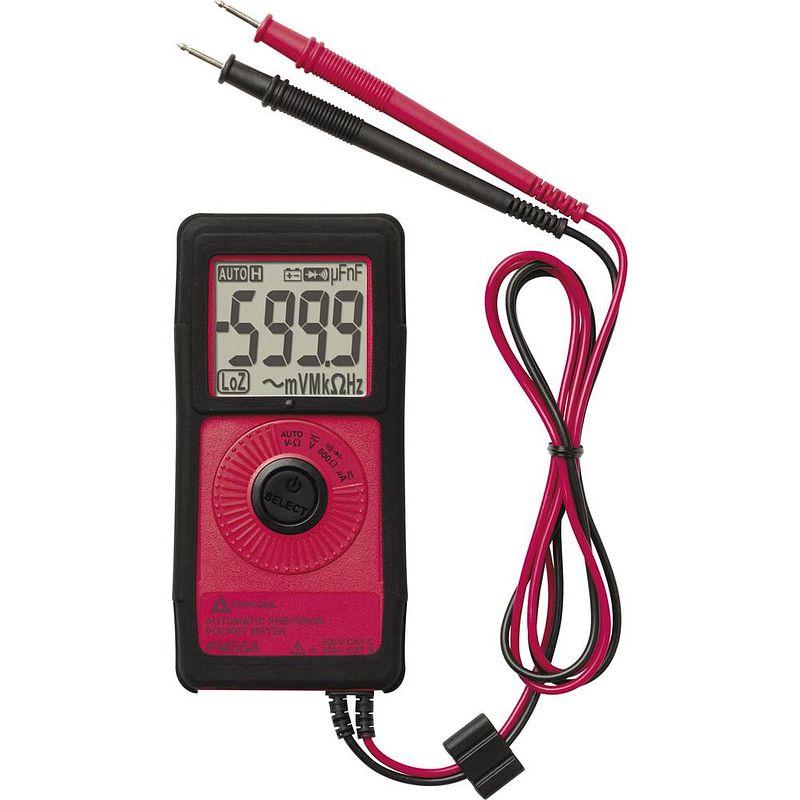 Foto van Beha amprobe pm55a multimeter digitaal cat ii 600 v, cat iii 300 v weergave (counts): 6000