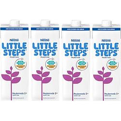 Foto van Little steps® peutermelk 2+ 4 x 1l bij jumbo