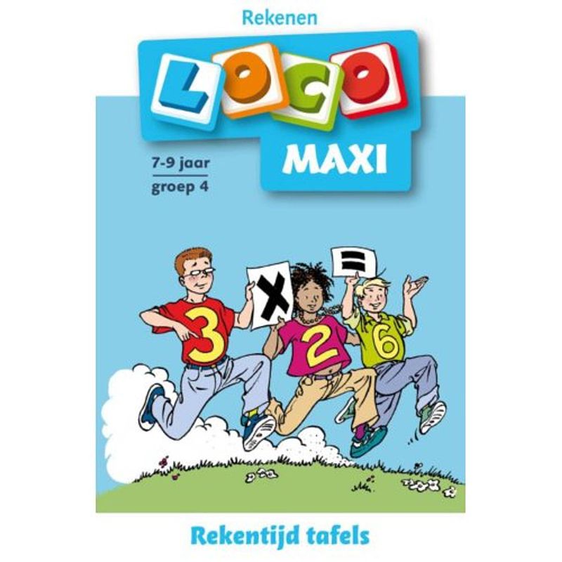 Foto van Rekentijd tafels / rekentijd, tafels groep 4 -