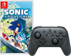 Foto van Sonic frontiers + nintendo switch pro controller