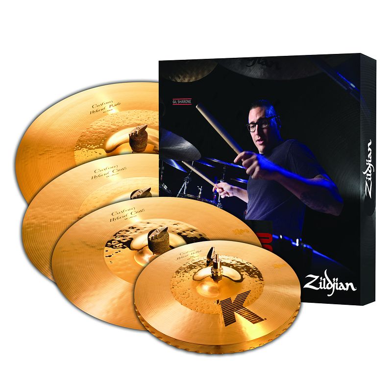 Foto van Zildjian k custom hybrid bekkenset