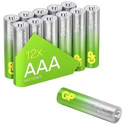 Foto van Gp batteries gppca24as531 aaa batterij (potlood) alkaline 1.5 v 12 stuk(s)
