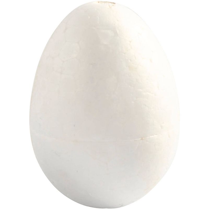 Foto van Packlinq eieren. wit. h: 6 cm. 5 stuk/ 1 doos