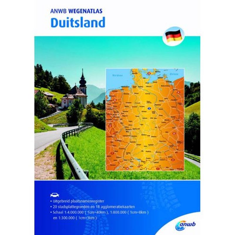 Foto van Duitsland - anwb wegenatlas