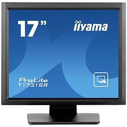 Foto van Iiyama 17 resistive touchscreen monitor energielabel: e (a - g) 43.2 cm (17 inch) 1280 x 1024 pixel 5:4 5 ms hdmi, displayport, vga tn lcd