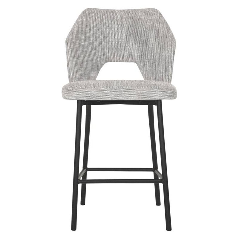 Foto van Must living counter chair bloom,100x54x57 cm, polaris light grey, s...