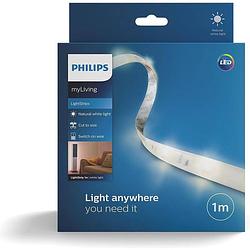 Foto van Philips myliving led strip - 1 meter - wit