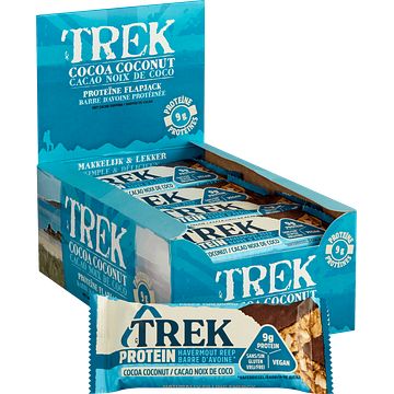 Foto van Trek cocoa coconut proteine flapjack 16 x 50g bij jumbo