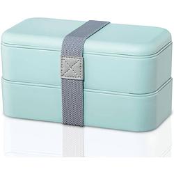 Foto van 1x2 hama lunchbox stapelb. 500ml lekvrij, pastelblauw 181595